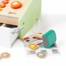 Žaislinis medinis kasos aparatas su priedais | Classic World CW54167